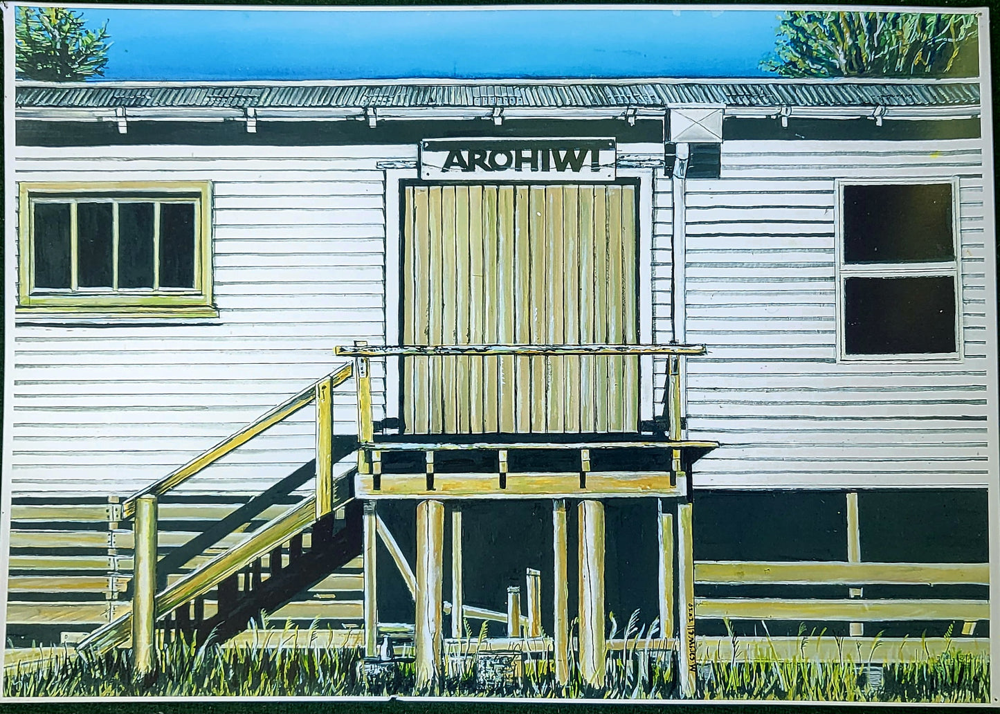 Arohiwi Station Woolshed - HB